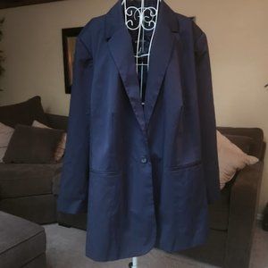 New Denim 24 / 7 blue navy blazer sz 32W